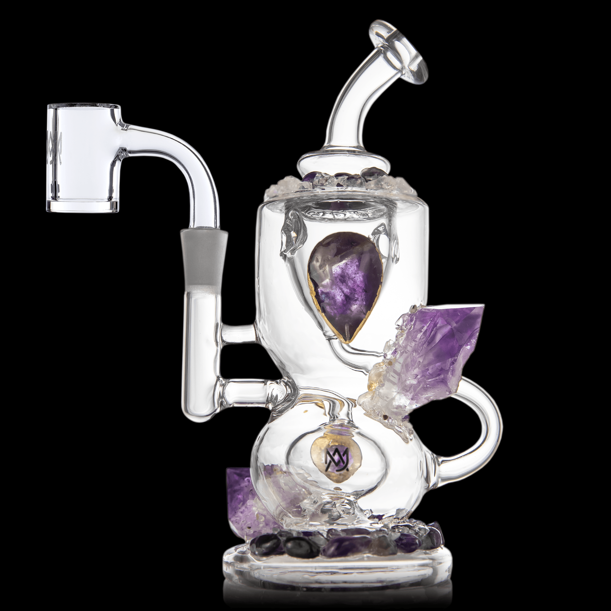 MJA X Alchemy Charm Titan Mini Rig (Amethyst)