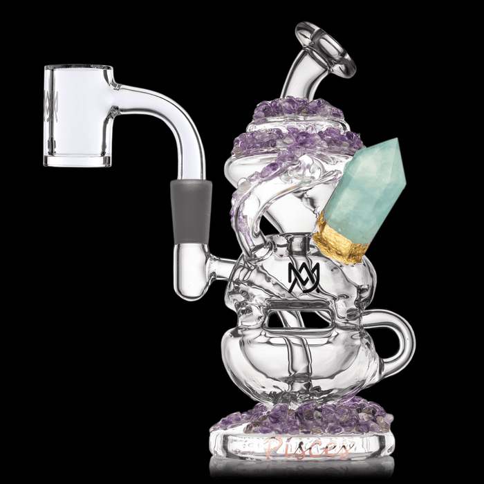 Pisces Infinity Mini Dab Rig- MJA x Alchemy Charm MJ Arsenal