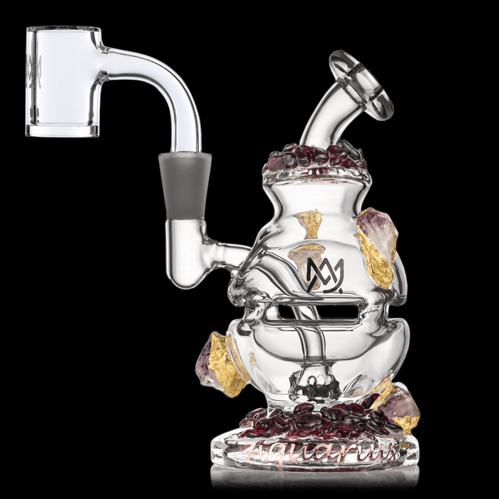 Aquarius Royale Mini Dab Rig- MJA x Alchemy Charms MJ Arsenal