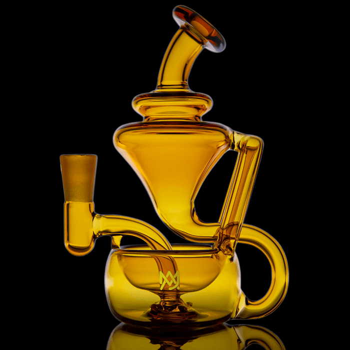 Amber Claude Mini Dab Rig LE MJ Arsenal