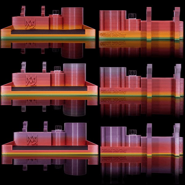 MJ Arsenal X Official Dab Tray (Rainbow Purple) MJ Arsenal