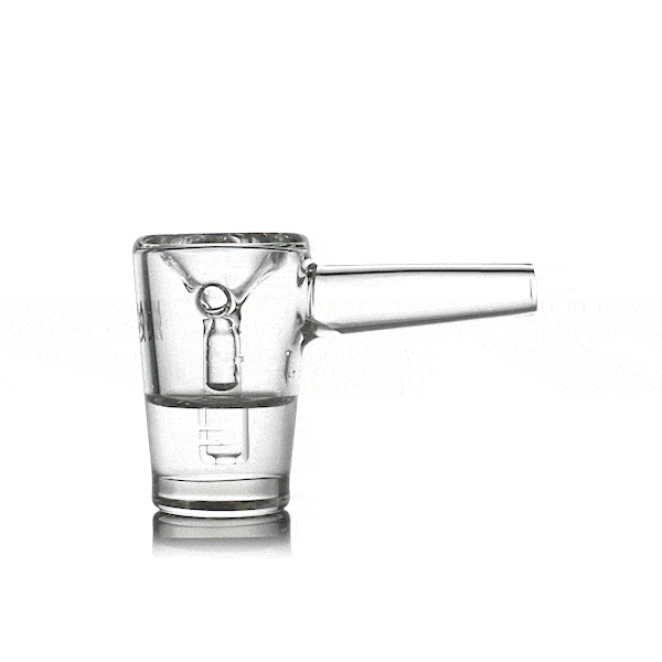 Super Mini 5.5 Glass Bottle Glass Tube Filter Water Pipe Bubbler w/St