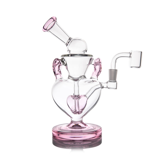 Melting Hearts Mini Dab Rig