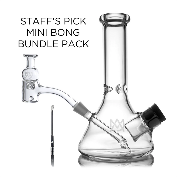 Staff's Pick Mini Bong Bundle Pack