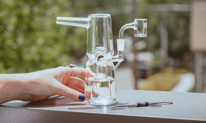 Rectangle Dab Rig Quartz Bangers for Dab Rigs | High Heat Retention
