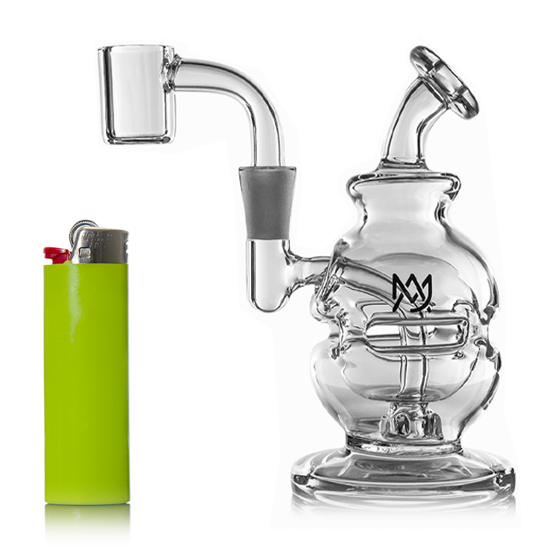 Royale Mini Dab Rig With Elegant Design and Premium Percolation