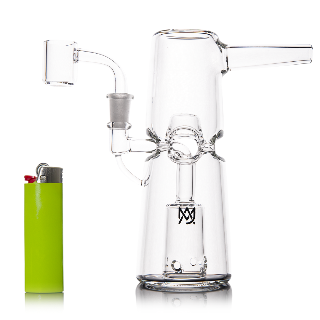 Turret Mini Dab Rig With Fab Egg Function and Innovative Airflow