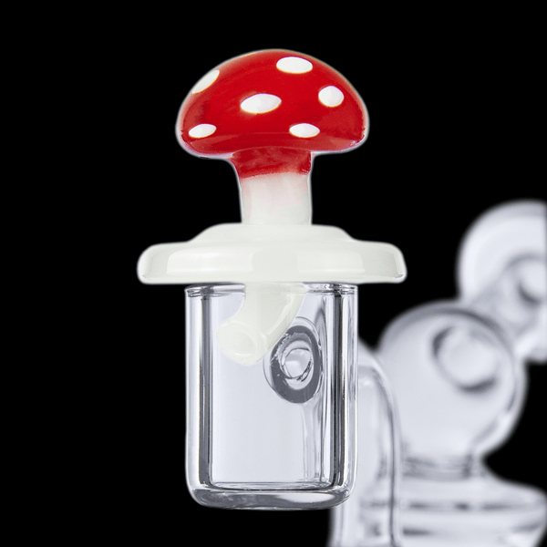 Mushroom flat carb cap in banger