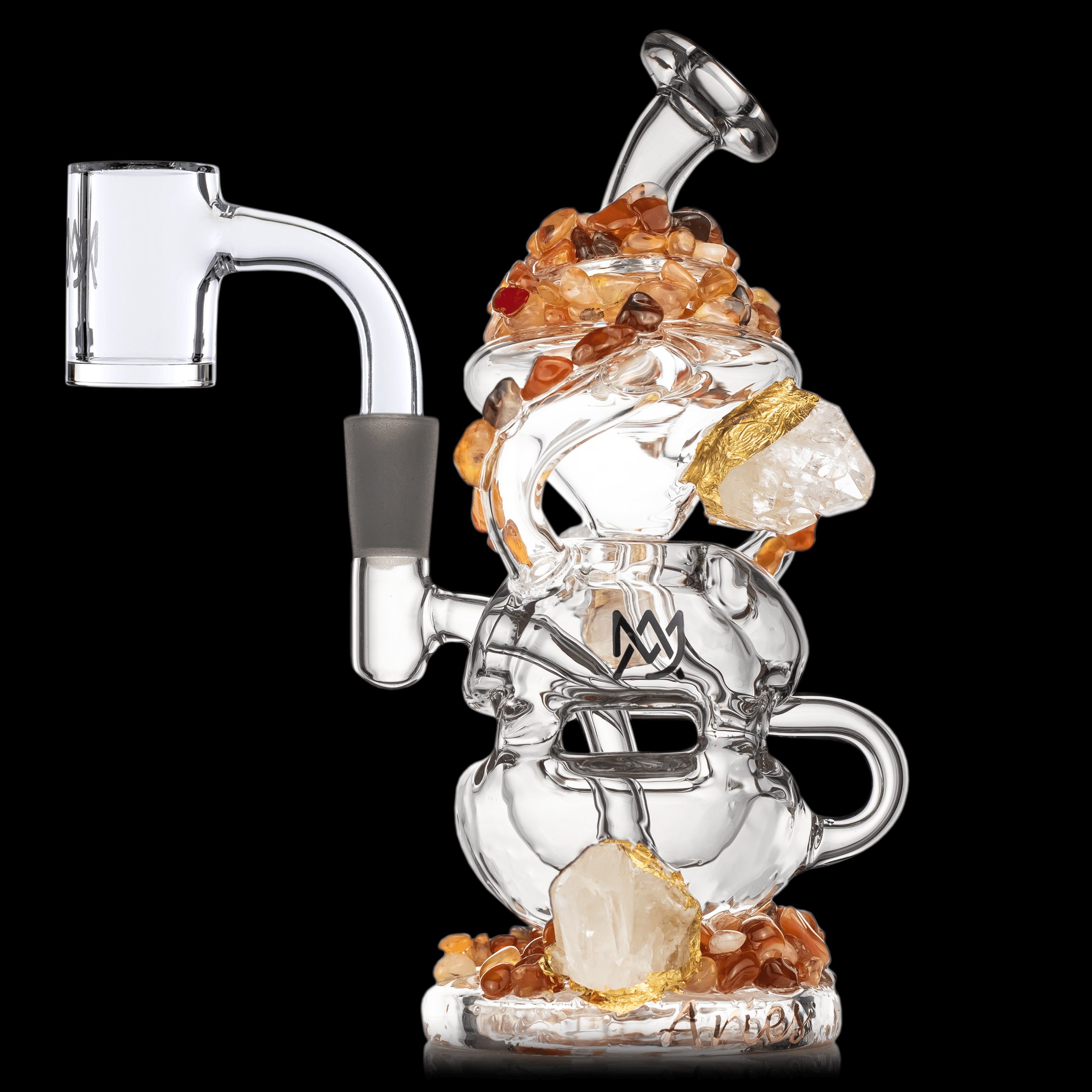 Aries Infinity Mini Dab Rig - MJA x Alchemy Charm