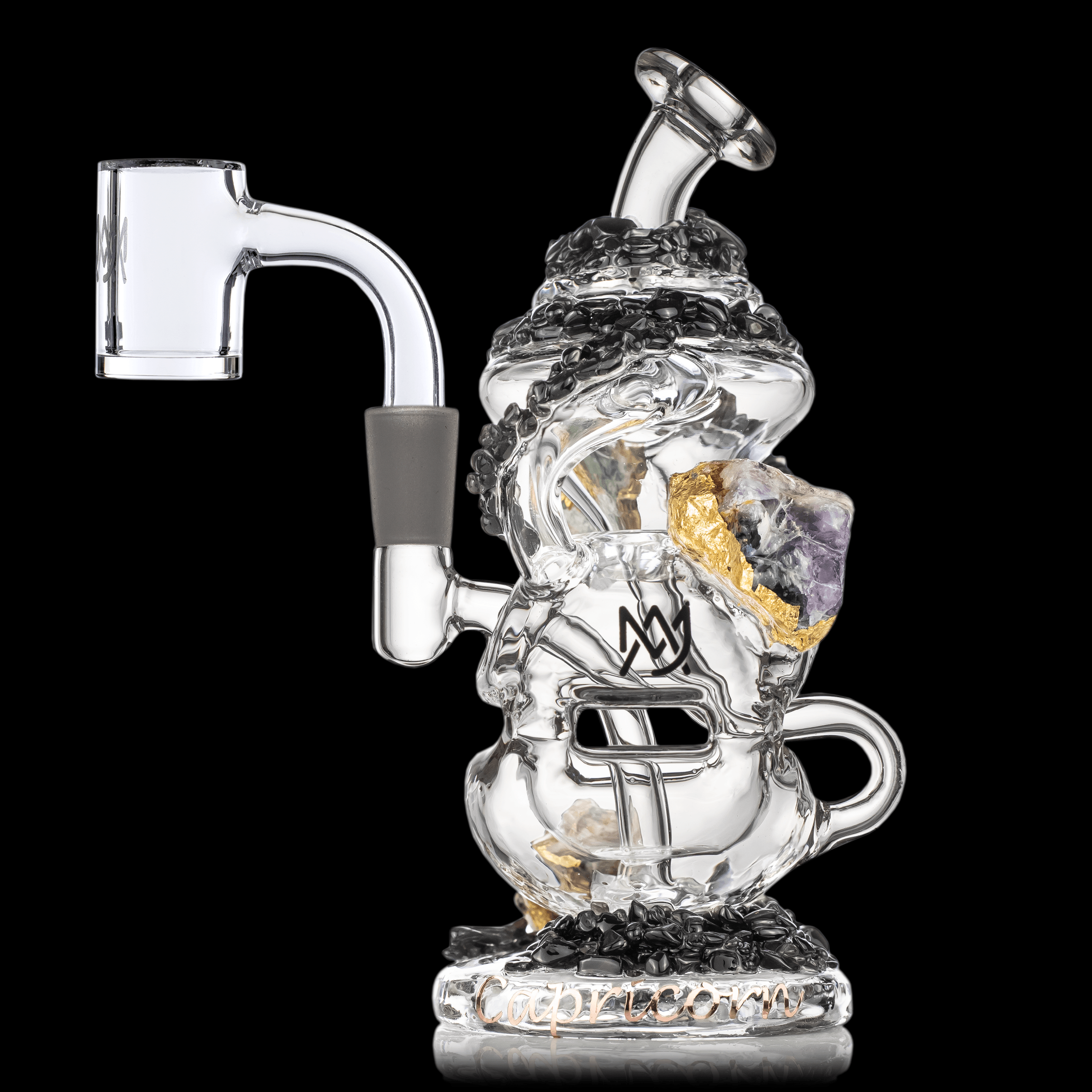 Capricorn Infinity Mini Dab Rig - MJA x Alchemy Charm