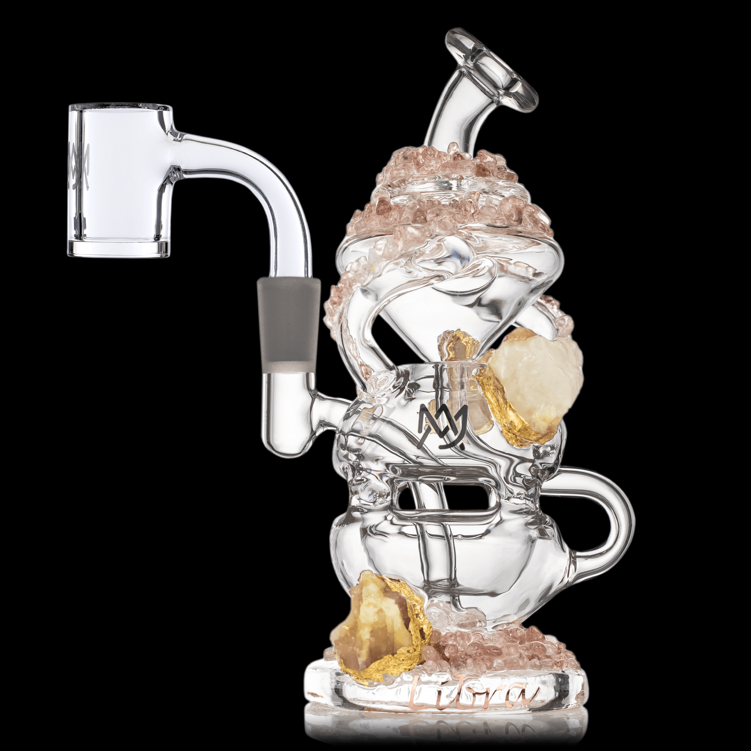 Libra Infinity Mini Dab Rig- MJA x Alchemy Charm