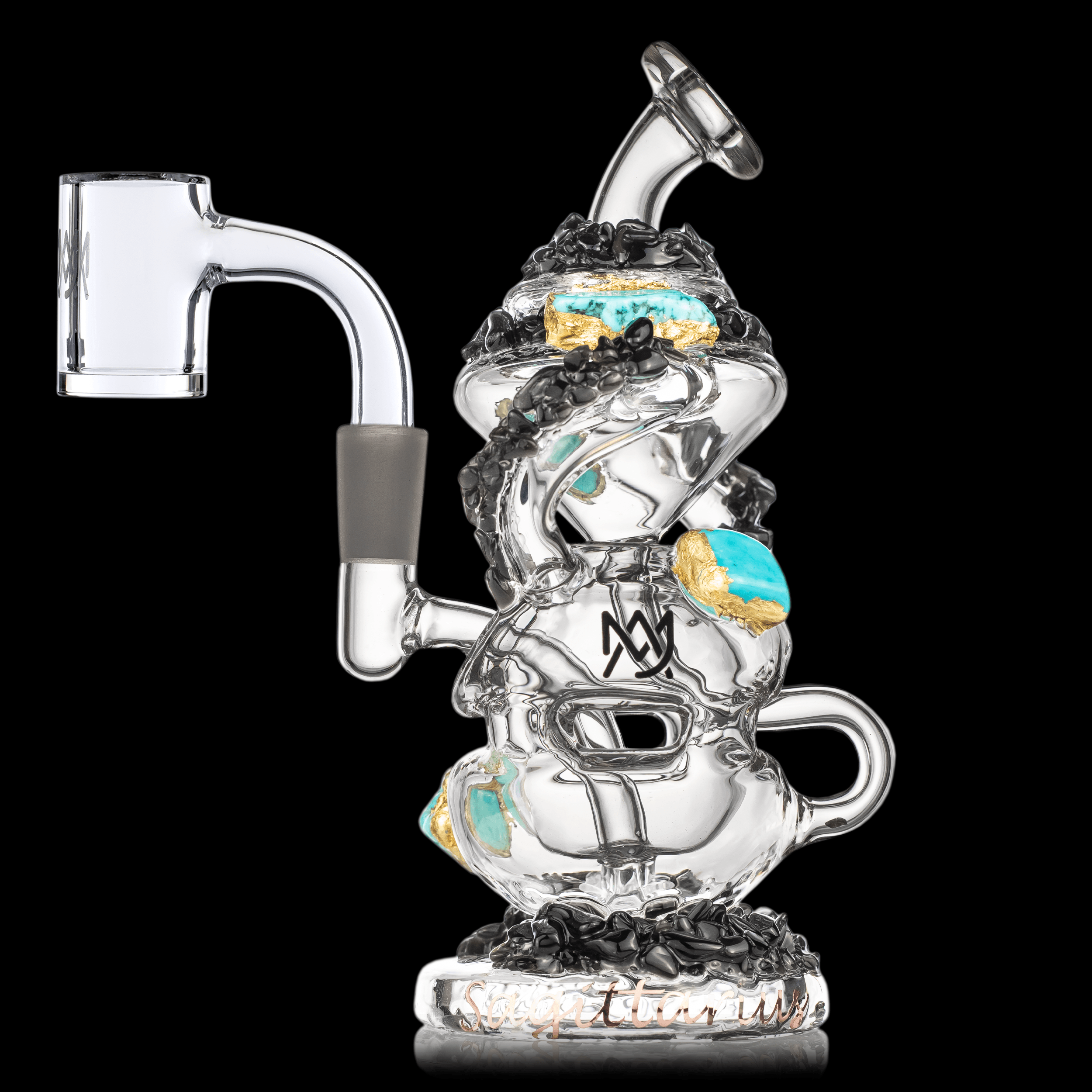 Sagittarius Infinity Mini Dab Rig- MJA x Alchemy Charm