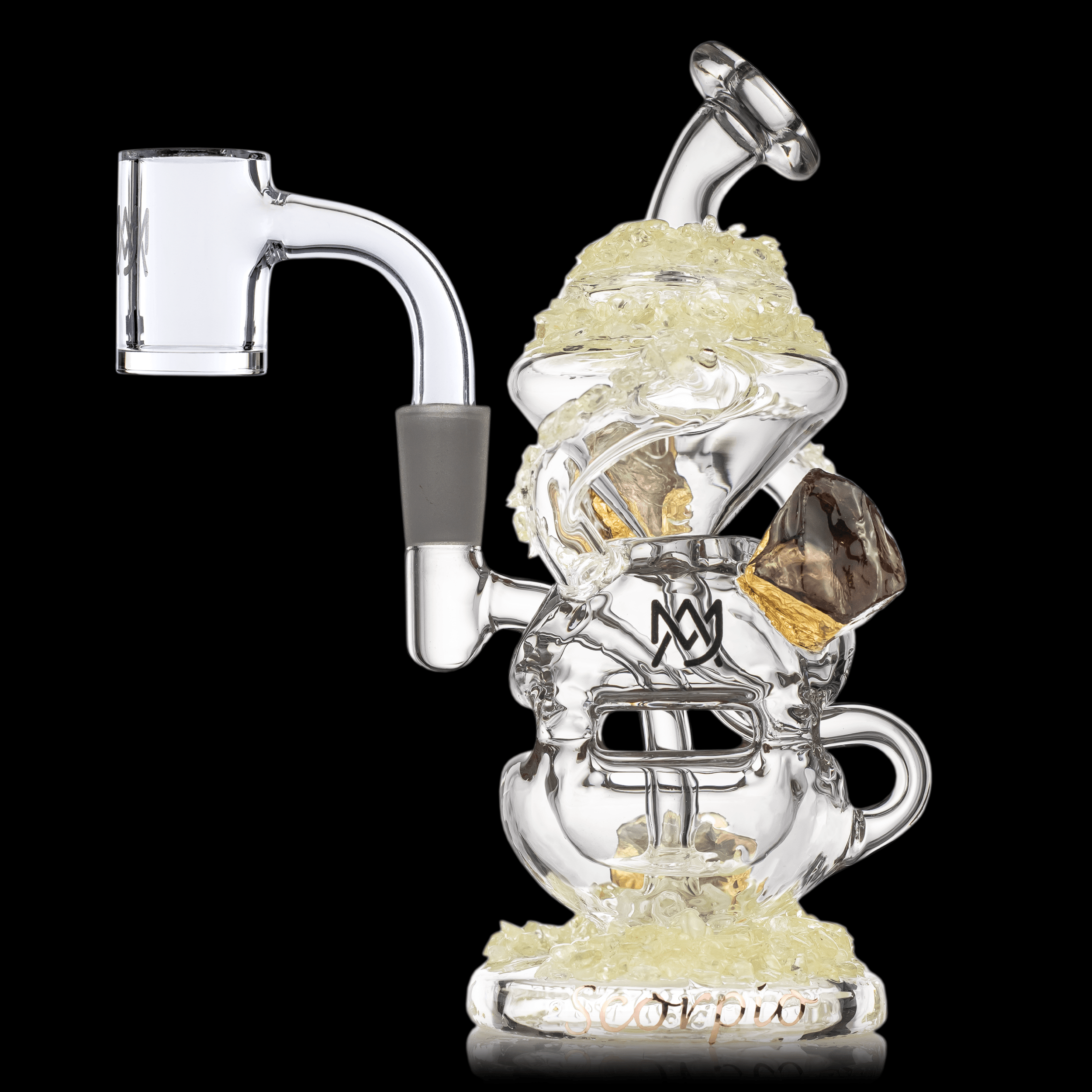 Scorpio Infinity Mini Dab Rig- MJA x Alchemy Charm