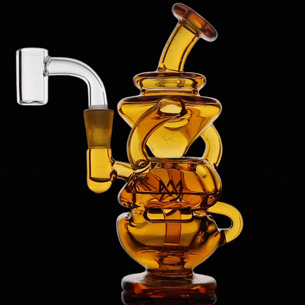 Amber Infinity Mini Dab Rig LE MJ Arsenal 