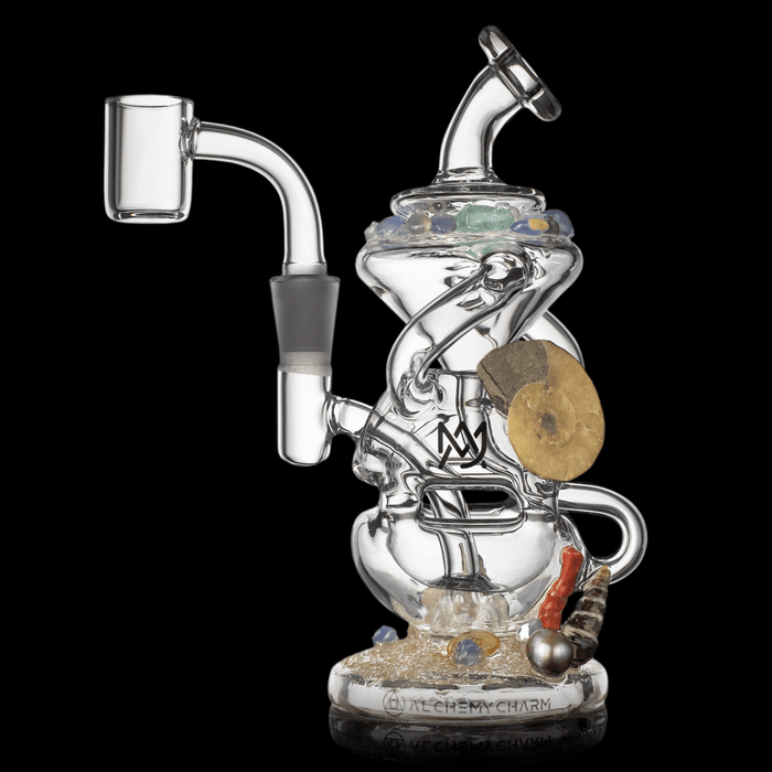 MJA X Alchemy Charm Infinity Dab Rig- LE Coral Collection