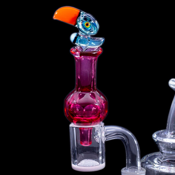 RJ Glass Pink Bubble Cap MJ Arsenal 