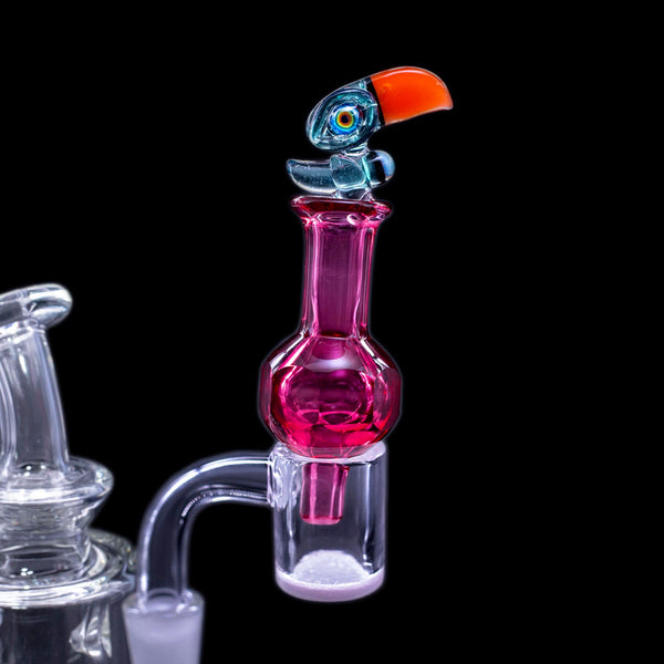 RJ Glass Pink Bubble Cap MJ Arsenal 