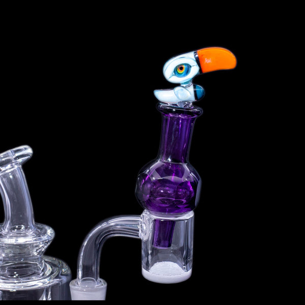 RJ Glass Purple Bubble Cap MJ Arsenal 