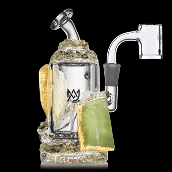 Taurus Gemini Mini Dab Rig- MJA x Alchemy Charm MJ Arsenal 